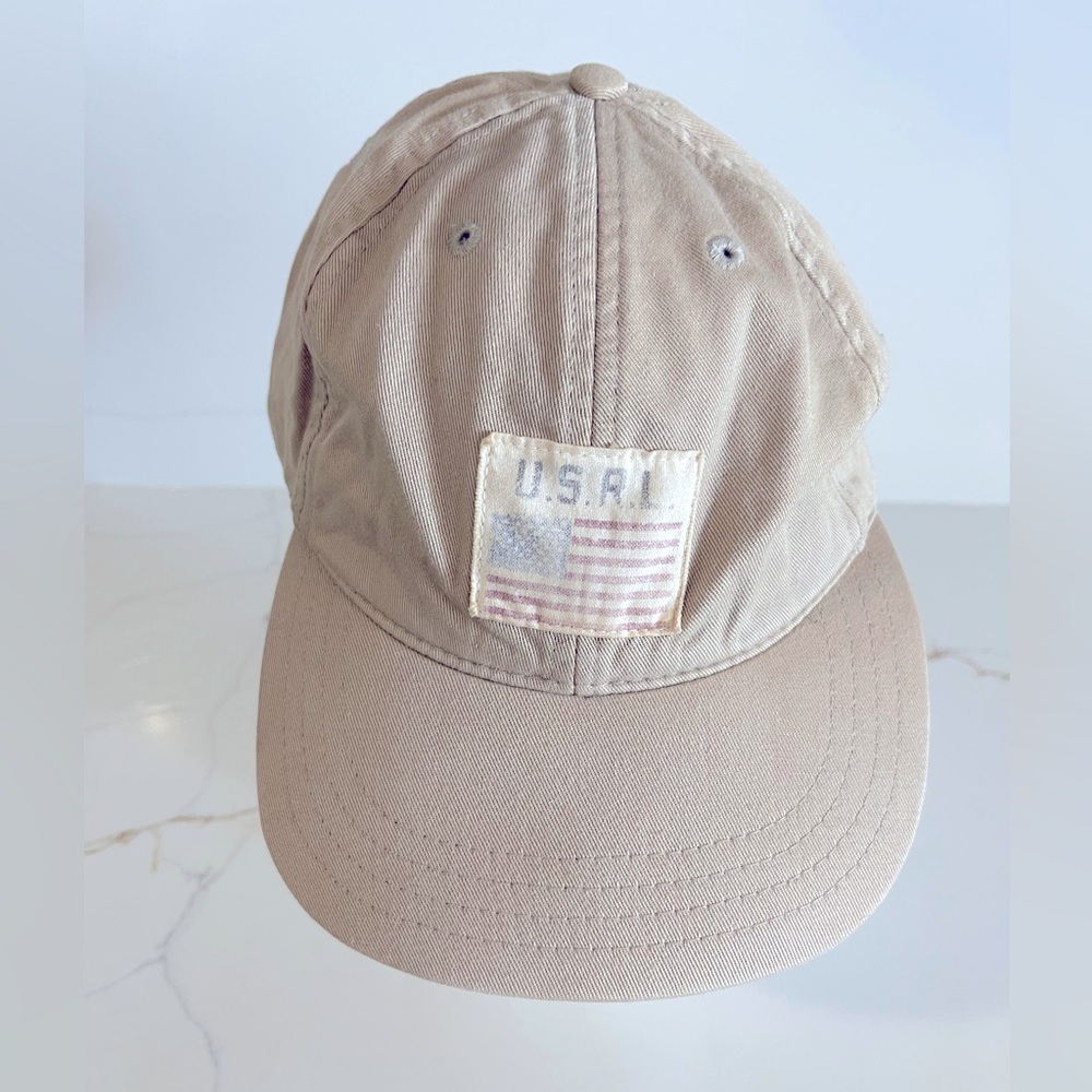 Polo sport Ralph Lauren Flag hat graphic snowbeach USA p-wing bear vintage